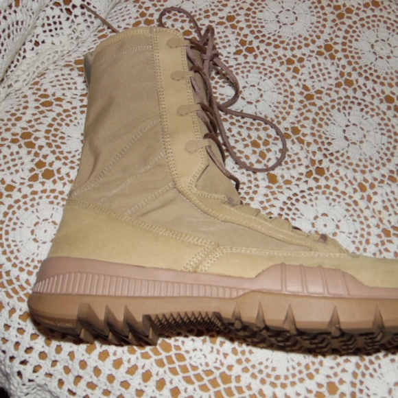 2013 Mens Nike SFB Special Field British Khaki/Desert Tactical Boots Size 12.5 - Picture 5 of 10